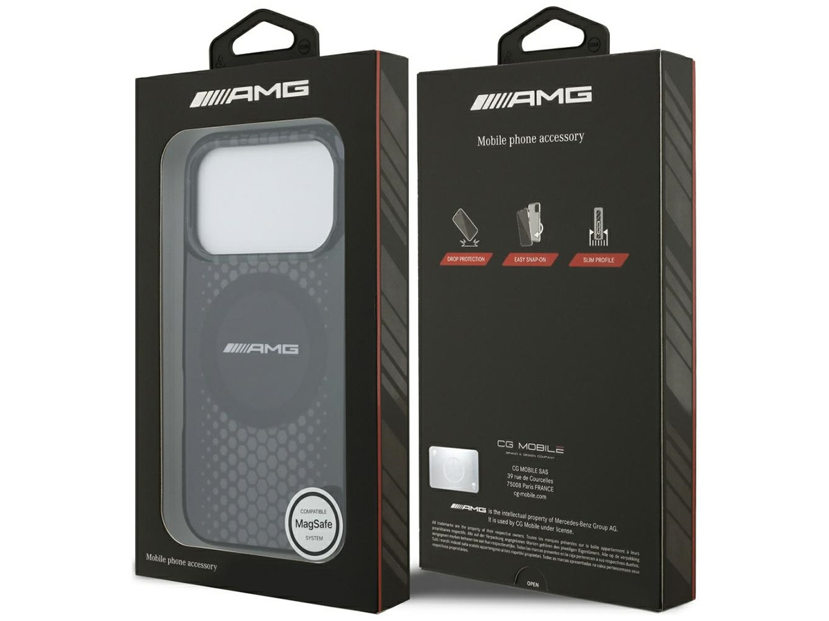 Mercedes-AMG Graphic iPhone 17 Pro hoesje MagSafe TPU Case