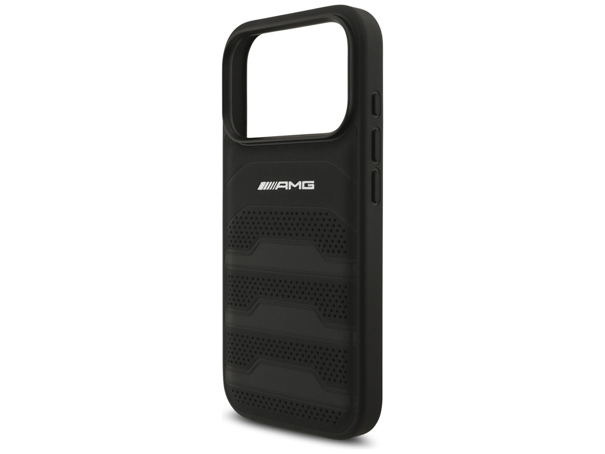 Mercedes-AMG Perforated Leather Case - iPhone 17 Pro hoesje