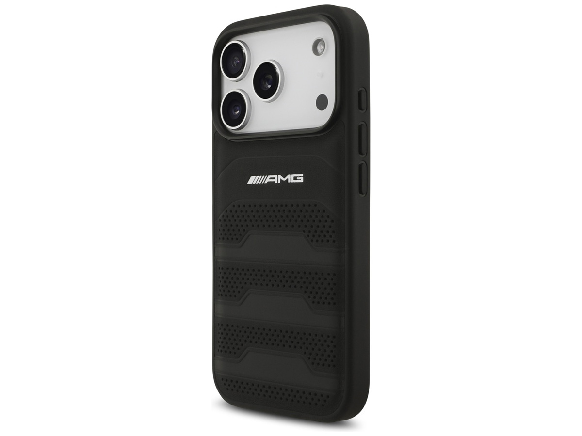 Mercedes-AMG Perforated Leather Case - iPhone 17 Pro hoesje