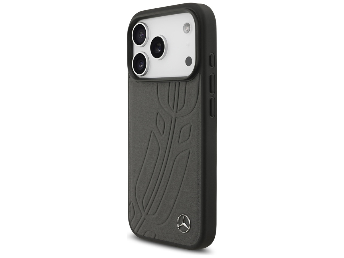 Mercedes-Benz iPhone 17 Pro hoesje - Laurel Leather Case met MagSafe