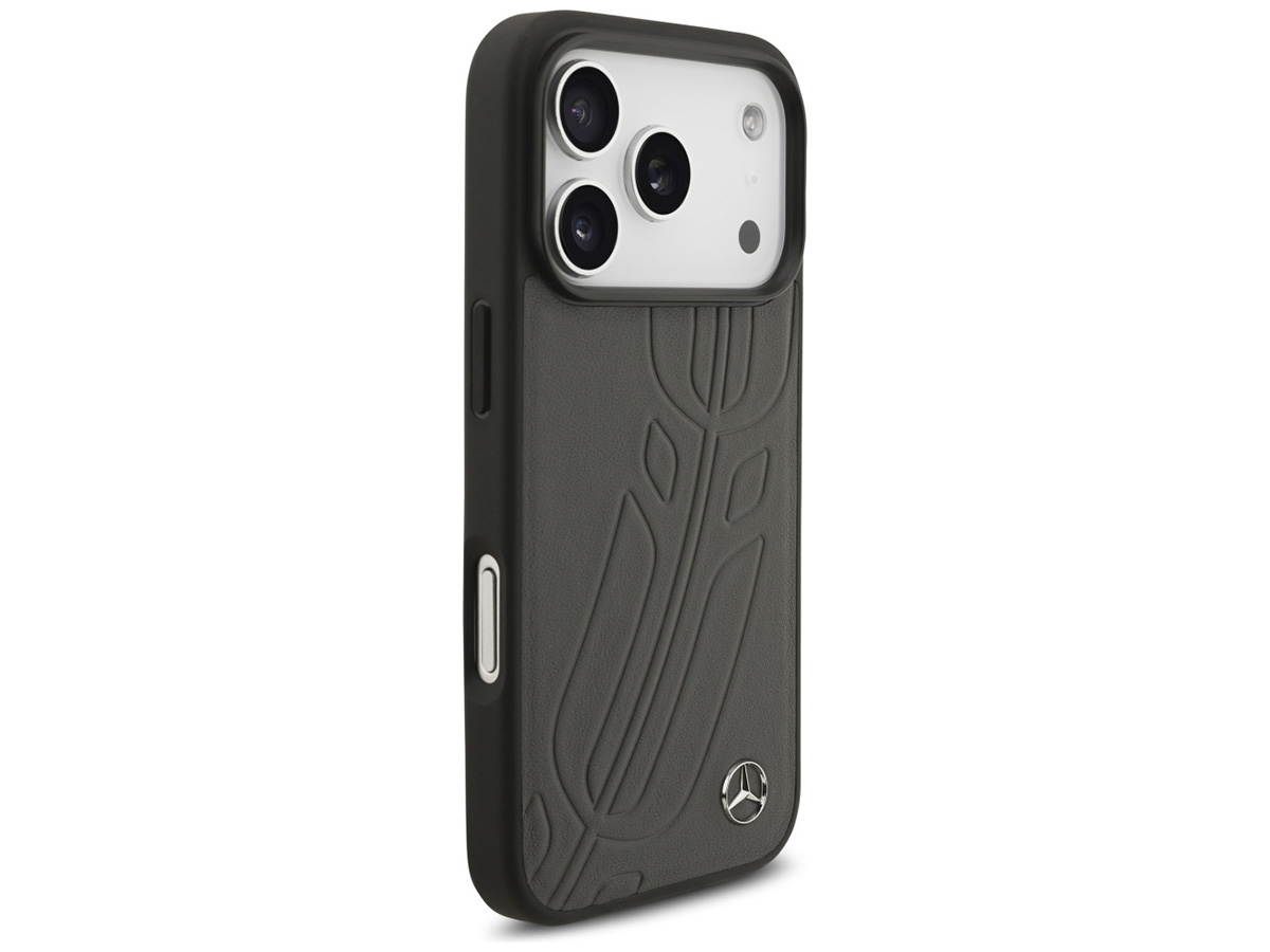 Mercedes-Benz iPhone 17 Pro hoesje - Laurel Leather Case met MagSafe