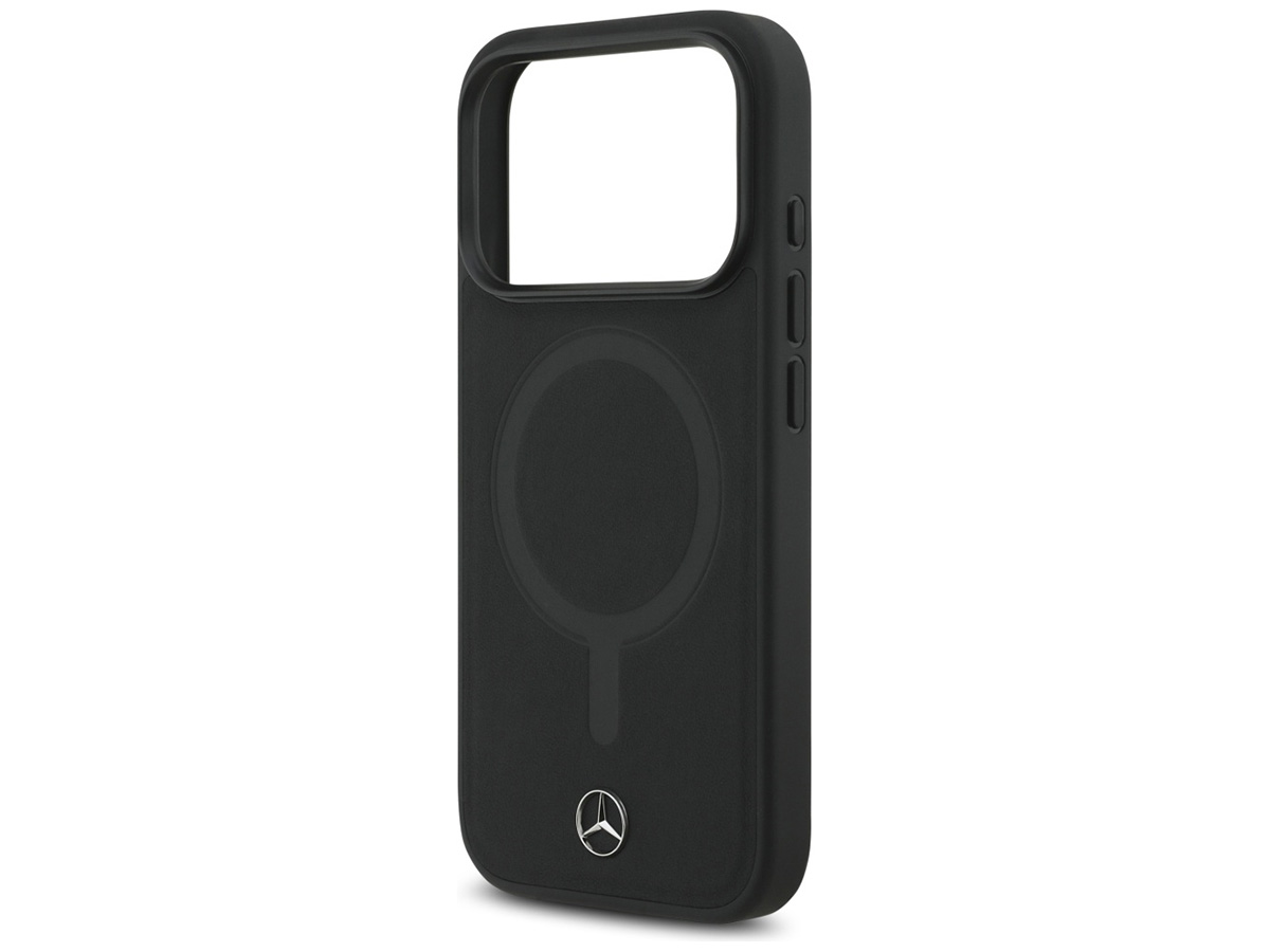 Mercedes-Benz Smooth Leather MagSafe Case - iPhone 17 Pro hoesje