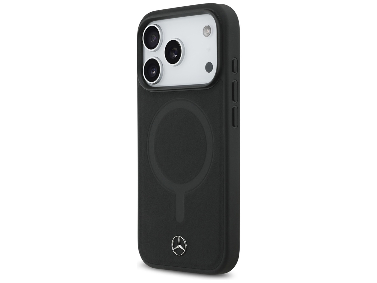 Mercedes-Benz Smooth Leather MagSafe Case - iPhone 17 Pro hoesje
