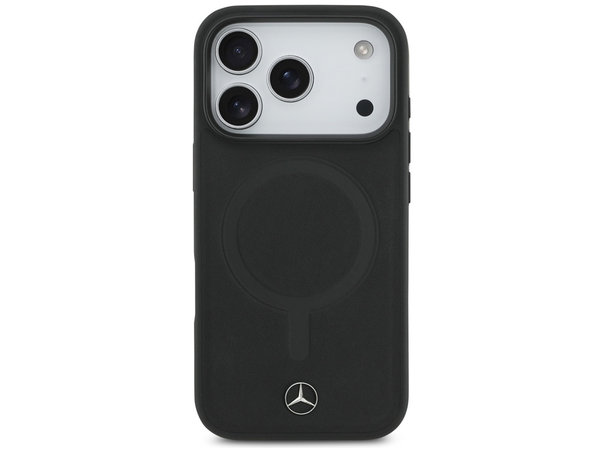 Mercedes-Benz Smooth Leather MagSafe Case - iPhone 17 Pro hoesje