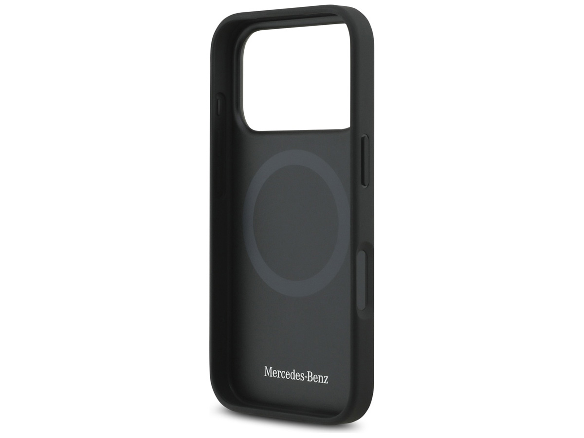 Mercedes-Benz Smooth Leather MagSafe Case - iPhone 17 Pro hoesje