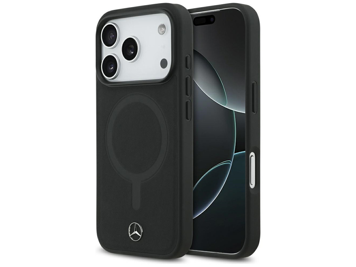 Mercedes-Benz Smooth Leather MagSafe Case - iPhone 17 Pro hoesje