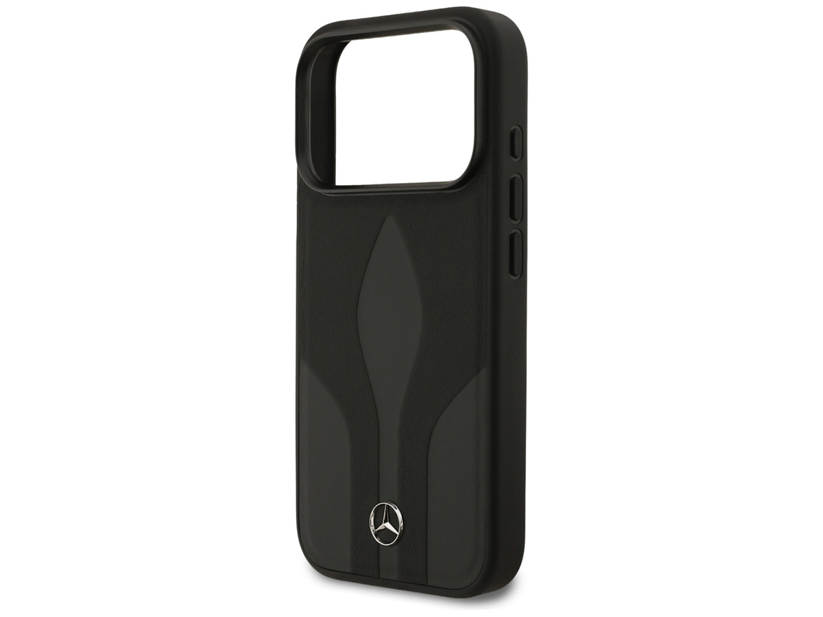 Mercedes-Benz iPhone 17 Pro hoesje - The Move Leather Case met MagSafe