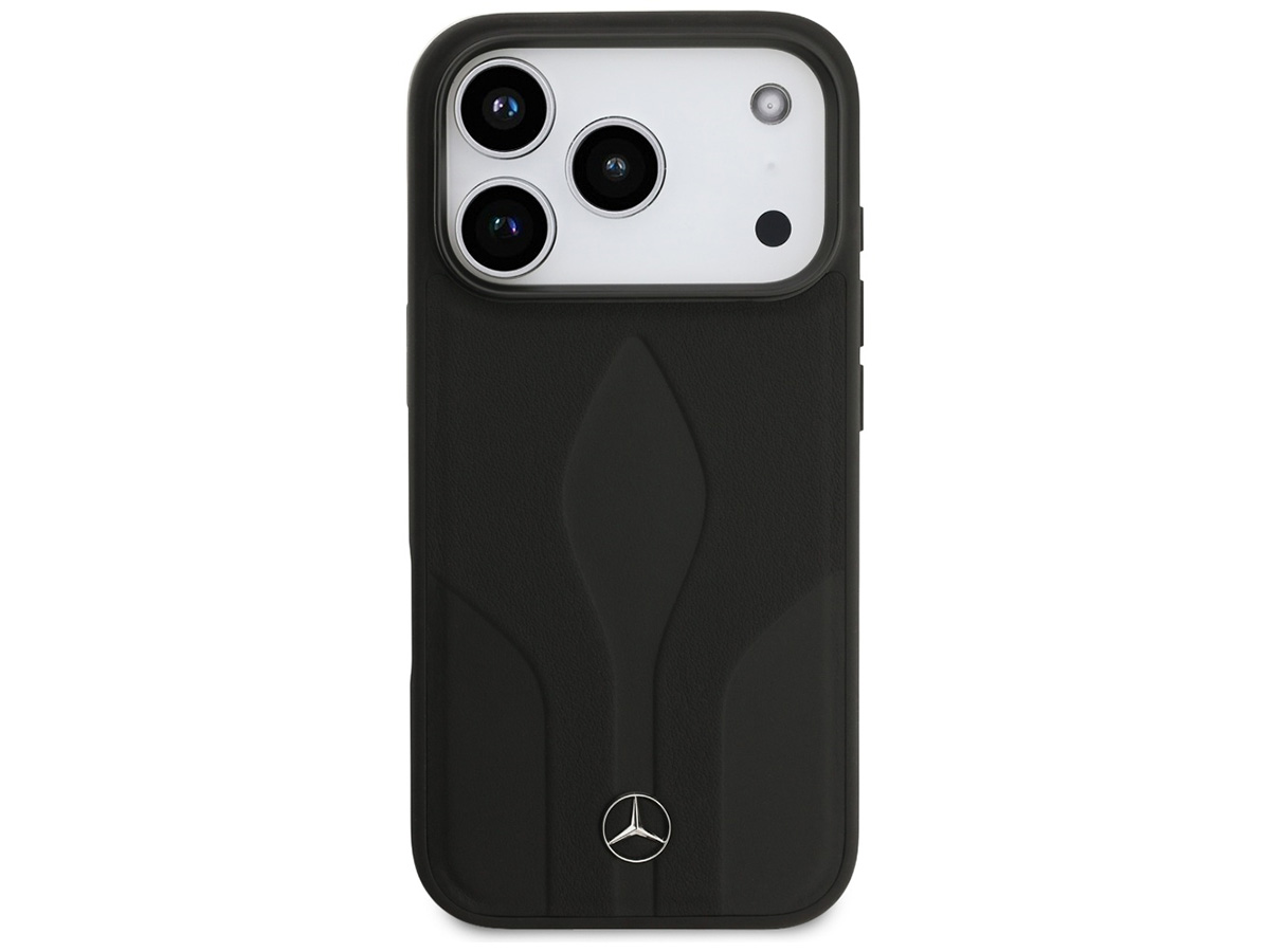 Mercedes-Benz iPhone 17 Pro hoesje - The Move Leather Case met MagSafe