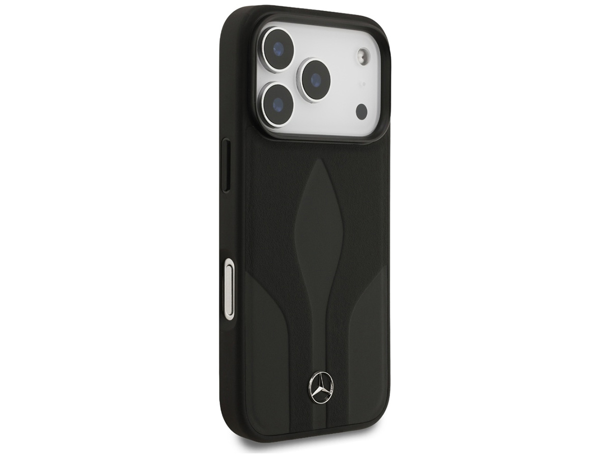 Mercedes-Benz iPhone 17 Pro hoesje - The Move Leather Case met MagSafe