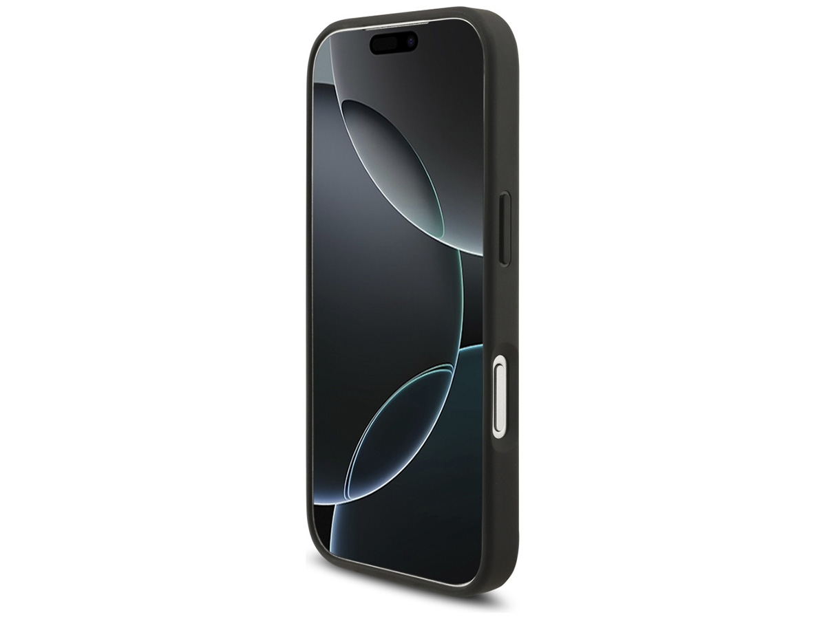 Mercedes-Benz iPhone 17 Pro hoesje - Vintage Logo Leather Case met MagSafe