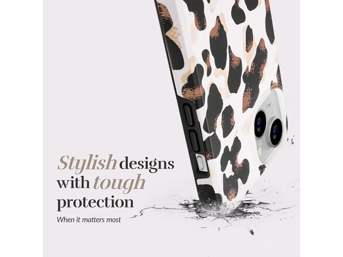 MIO Leopard Magsafe Case - iPhone 17 Pro Hoesje met Valbescherming