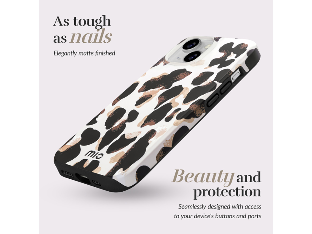 MIO Leopard Magsafe Case - iPhone 17 Pro Hoesje met Valbescherming
