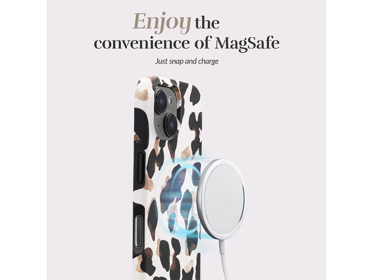 MIO Leopard Magsafe Case - iPhone 17 Pro Hoesje met Valbescherming