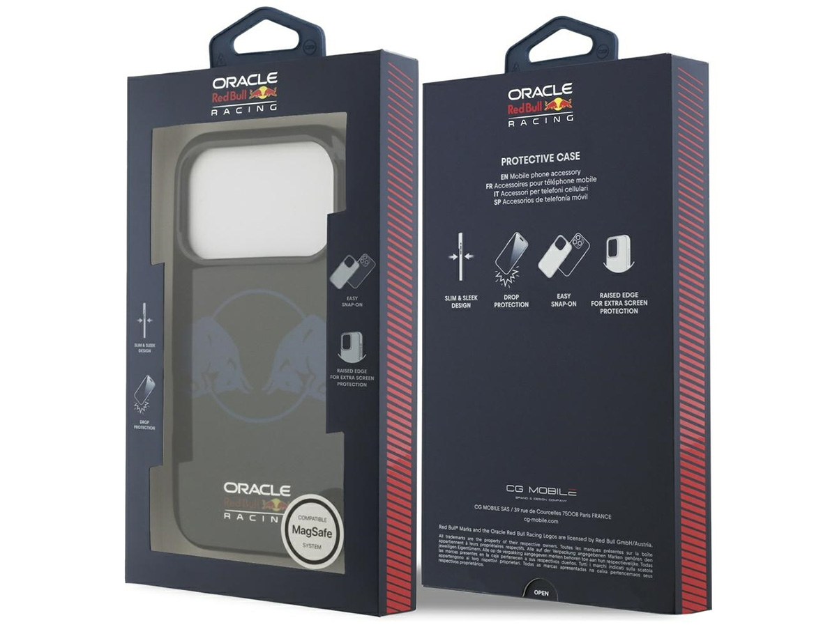 Red Bull Racing iPhone 17 Pro Hoesje MagSafe TPU Case
