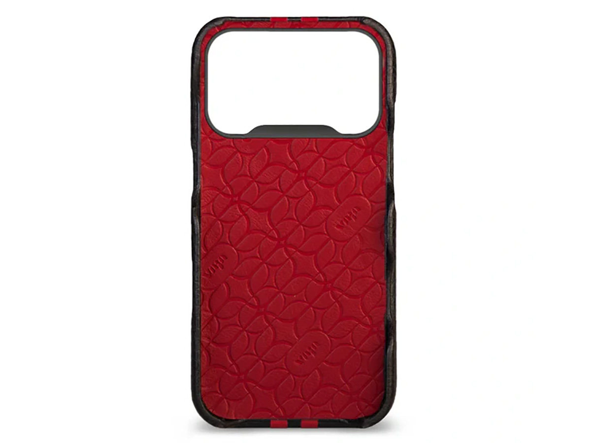 Vaja V-Mag Grip Leather Case MagSafe GTX - iPhone 17 Pro Hoesje Leer