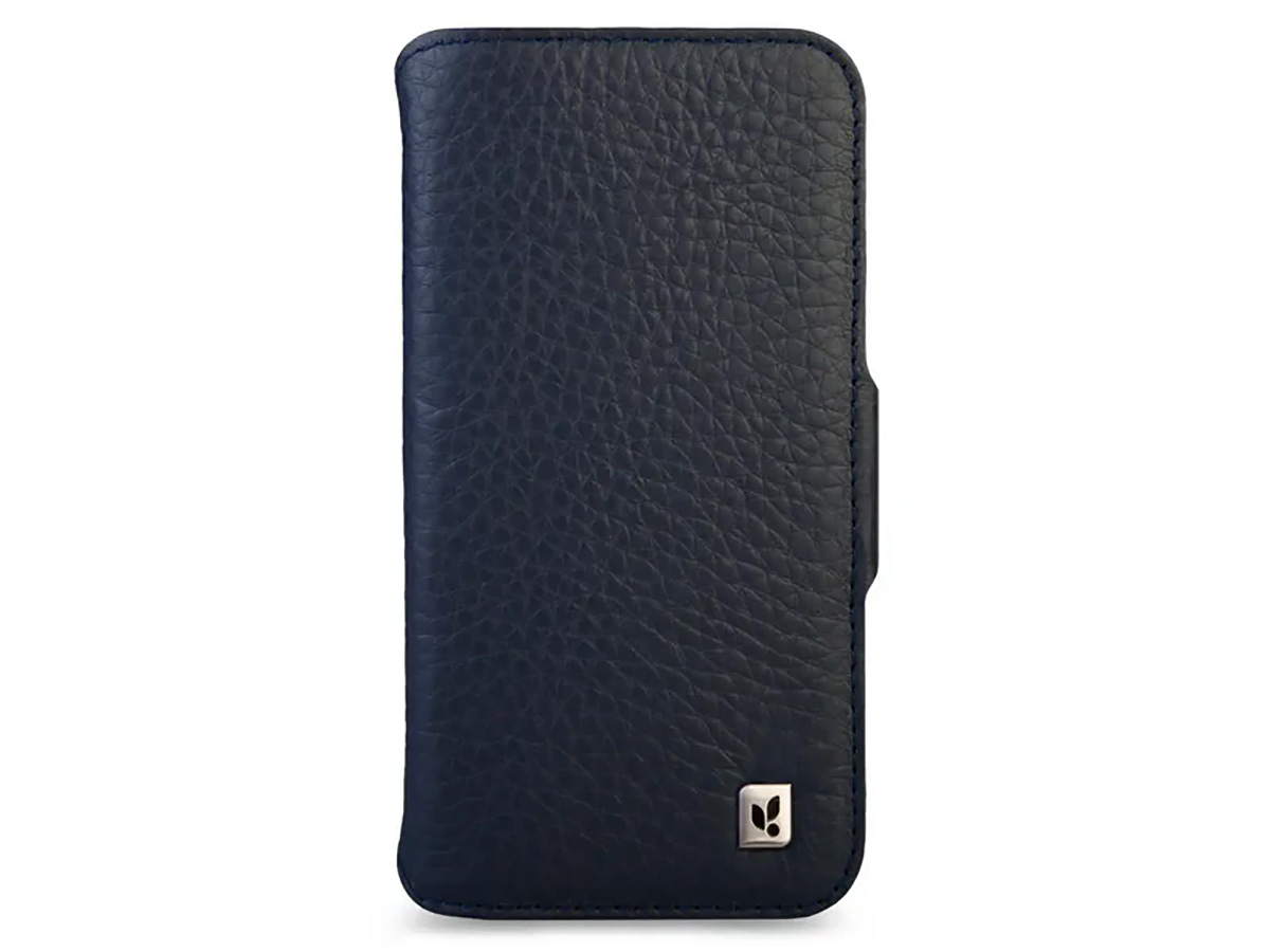 Vaja V-Mag Wallet Wrap Donkerblauw - iPhone 17 Pro Omslag met Pashouder