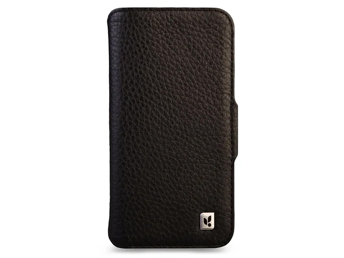 Vaja V-Mag Wallet Wrap Zwart - iPhone 17 Pro Omslag met Pashouder