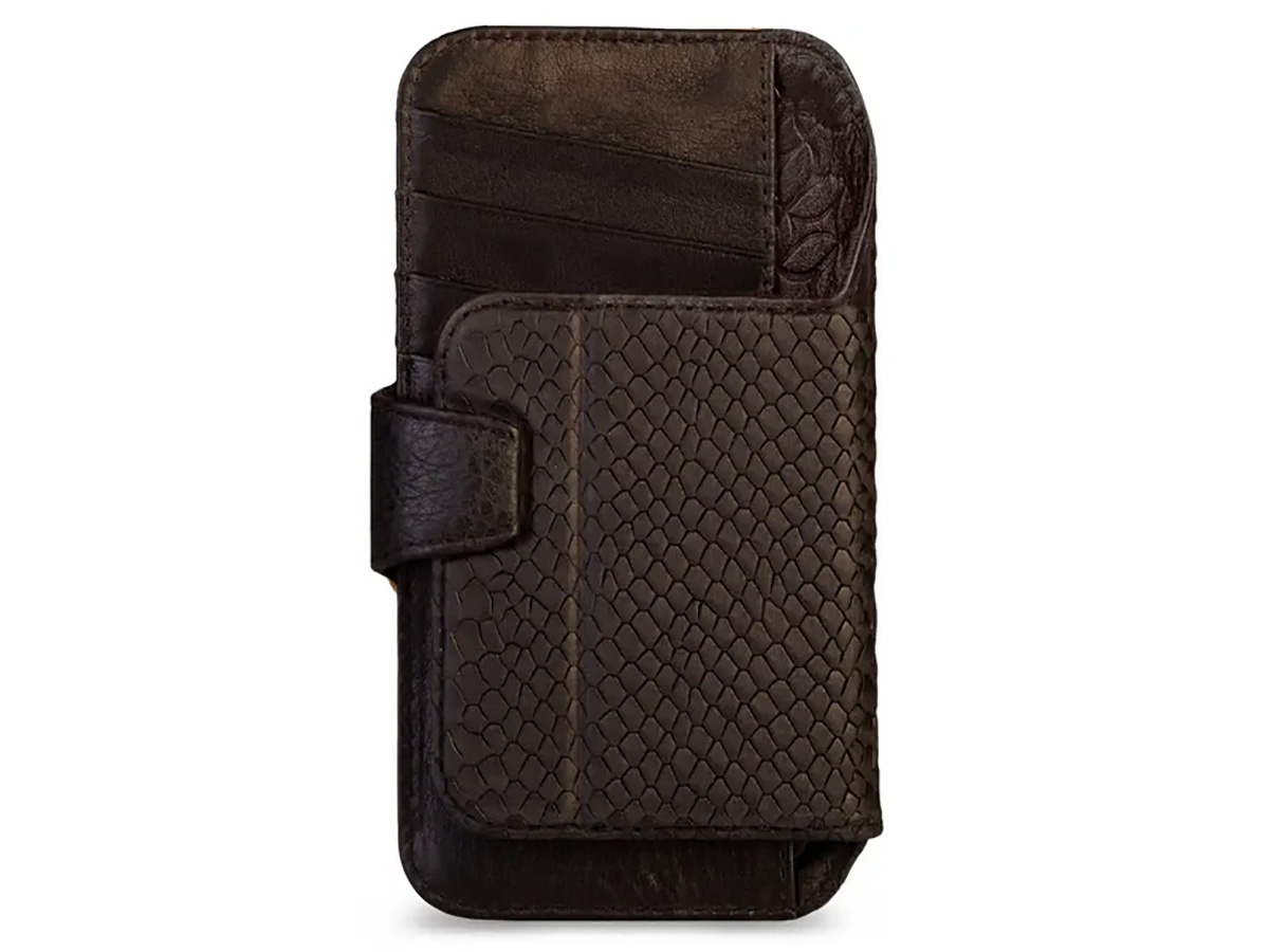Vaja V-Mag Wallet Wrap Kobra - iPhone 17 Pro Omslag met Pashouder