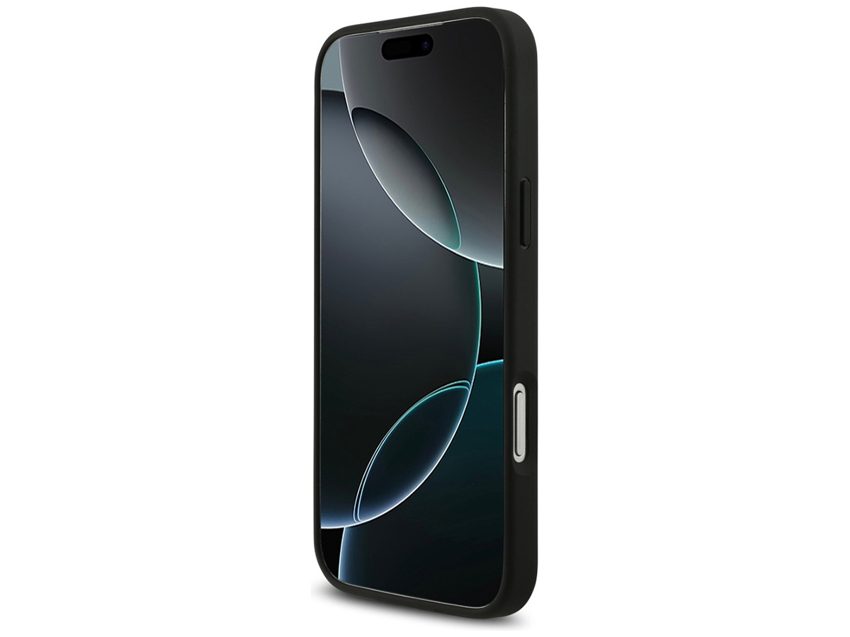 BMW M Tricolor iPhone 17 Pro Max hoesje - Carbon look Case met MagSafe