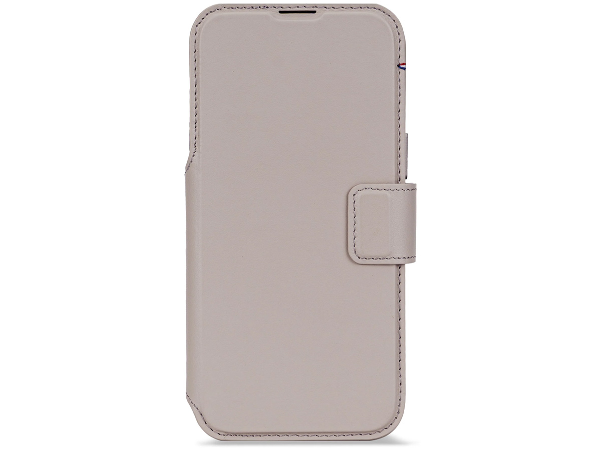 Decoded Leather Detachable Wallet Case Beige - iPhone 17 Pro Max hoesje