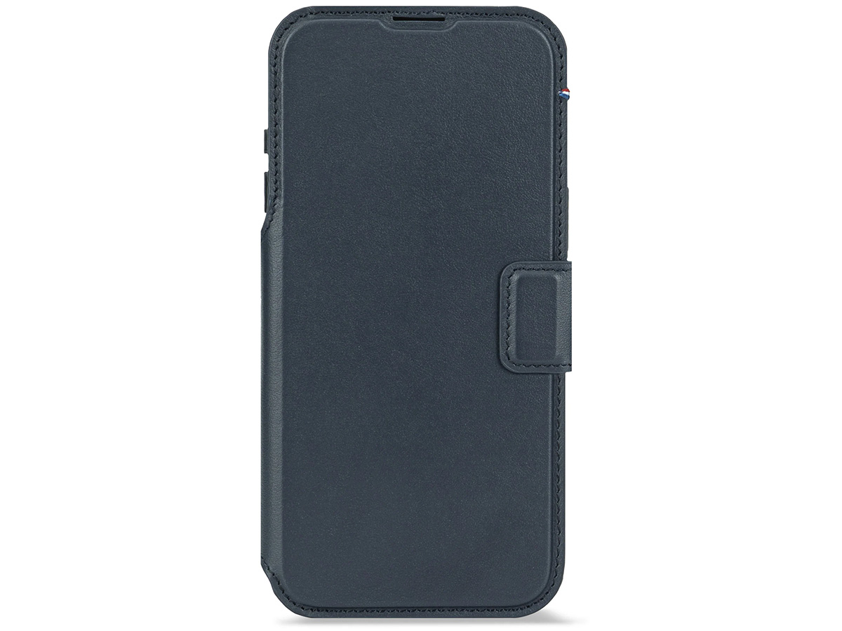Decoded Leather Detachable Wallet Case Blauw - iPhone 17 Pro Max hoesje
