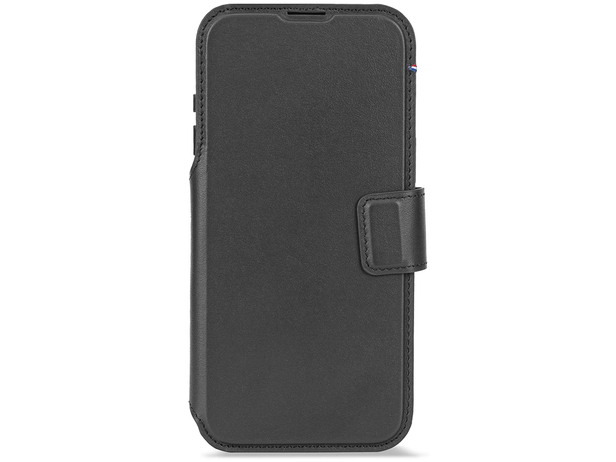 Decoded Leather Detachable Wallet Case Zwart - iPhone 17 Pro Max hoesje