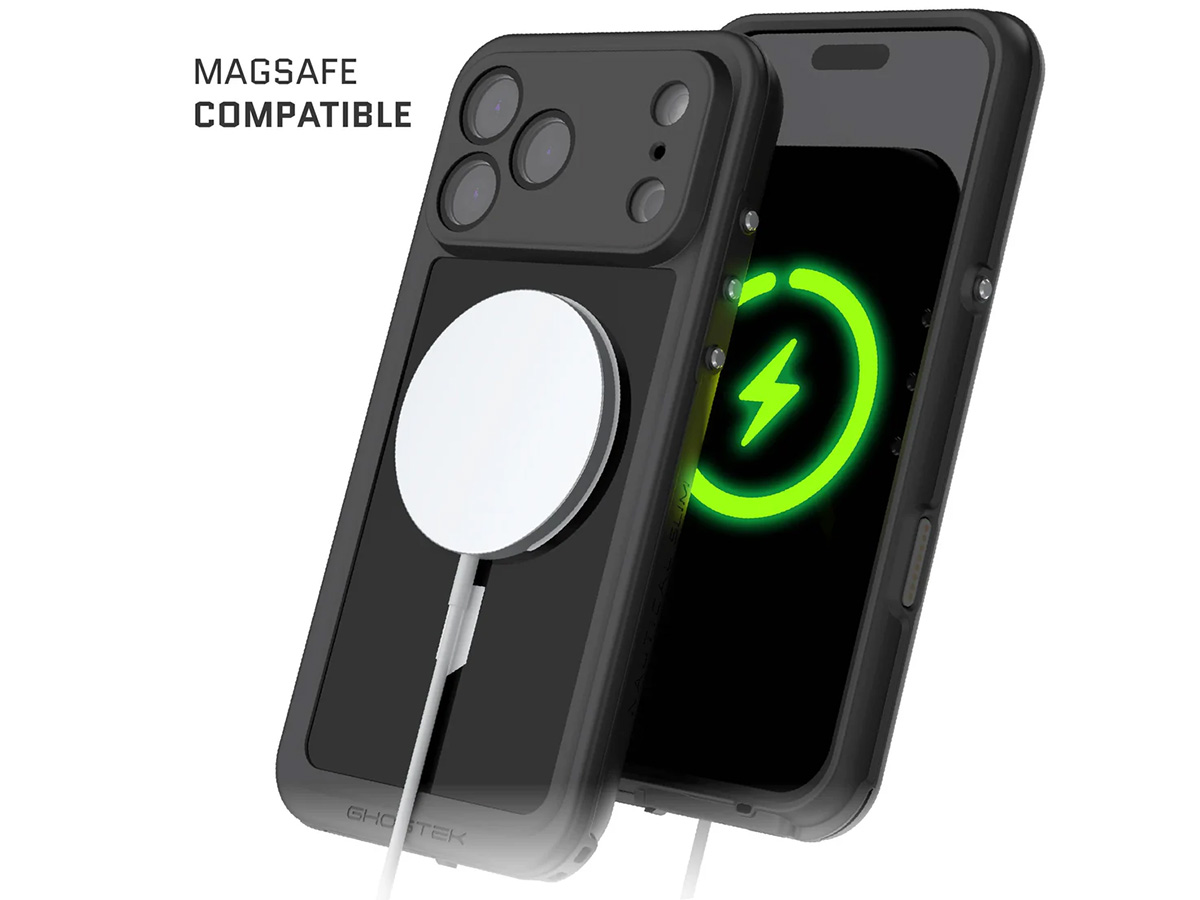 Ghostek Waterdicht iPhone 17 Pro Max hoesje Nautical Slim Zwart IP68