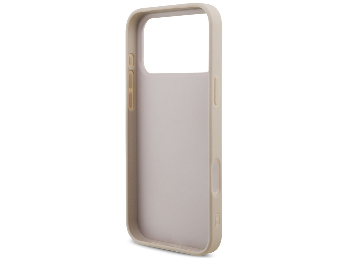 Guess Big 4G Monogram iPhone 17 Pro Max hoesje MagSafe Case Roze
