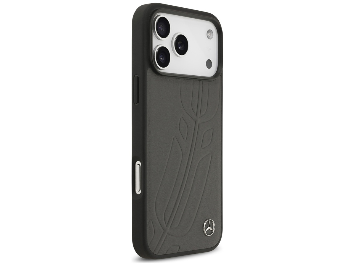 Mercedes-Benz iPhone 17 Pro Max hoesje - Laurel Leather Case met MagSafe