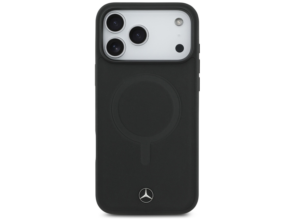 Mercedes-Benz Smooth Leather MagSafe Case - iPhone 17 Pro Max hoesje