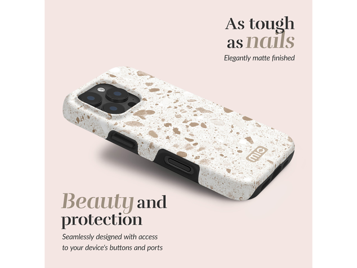 MIO Soft Terrazzo Magsafe Case - iPhone 17 Pro Max Hoesje