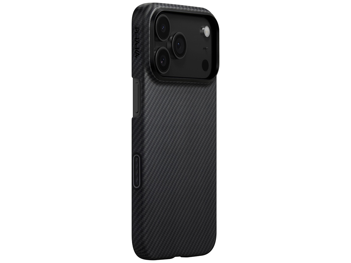 Pitaka Ultra Slim iPhone 17 Pro Max hoesje - Carbon Fiber MagSafe Back Case 1mm Dun