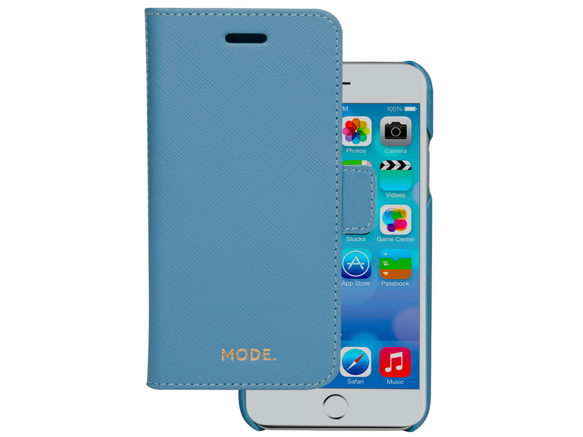 dbramante1928 MODE. 2in1 Folio Blauw - iPhone SE 2020/8/7 Hoesje