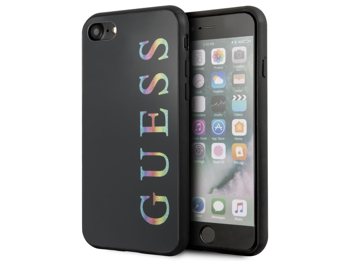 Guess Rainbow Logo Case - iPhone SE / 8 / 7 / 6 hoesje