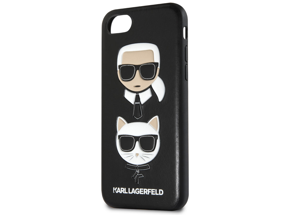 Karl Lagerfeld & Choupette Case - iPhone SE / 8 / 7 / 6 hoesje