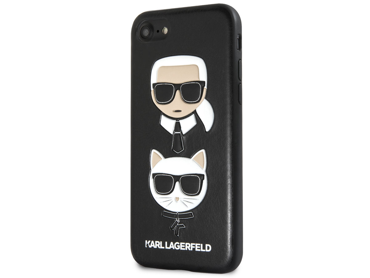 Karl Lagerfeld & Choupette Case - iPhone SE / 8 / 7 / 6 hoesje