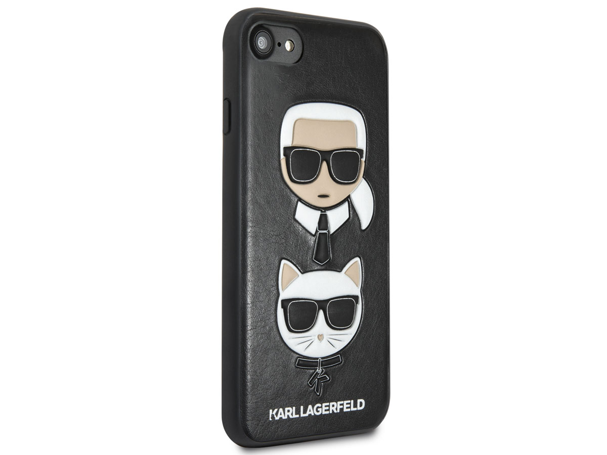 Karl Lagerfeld & Choupette Case - iPhone SE / 8 / 7 / 6 hoesje