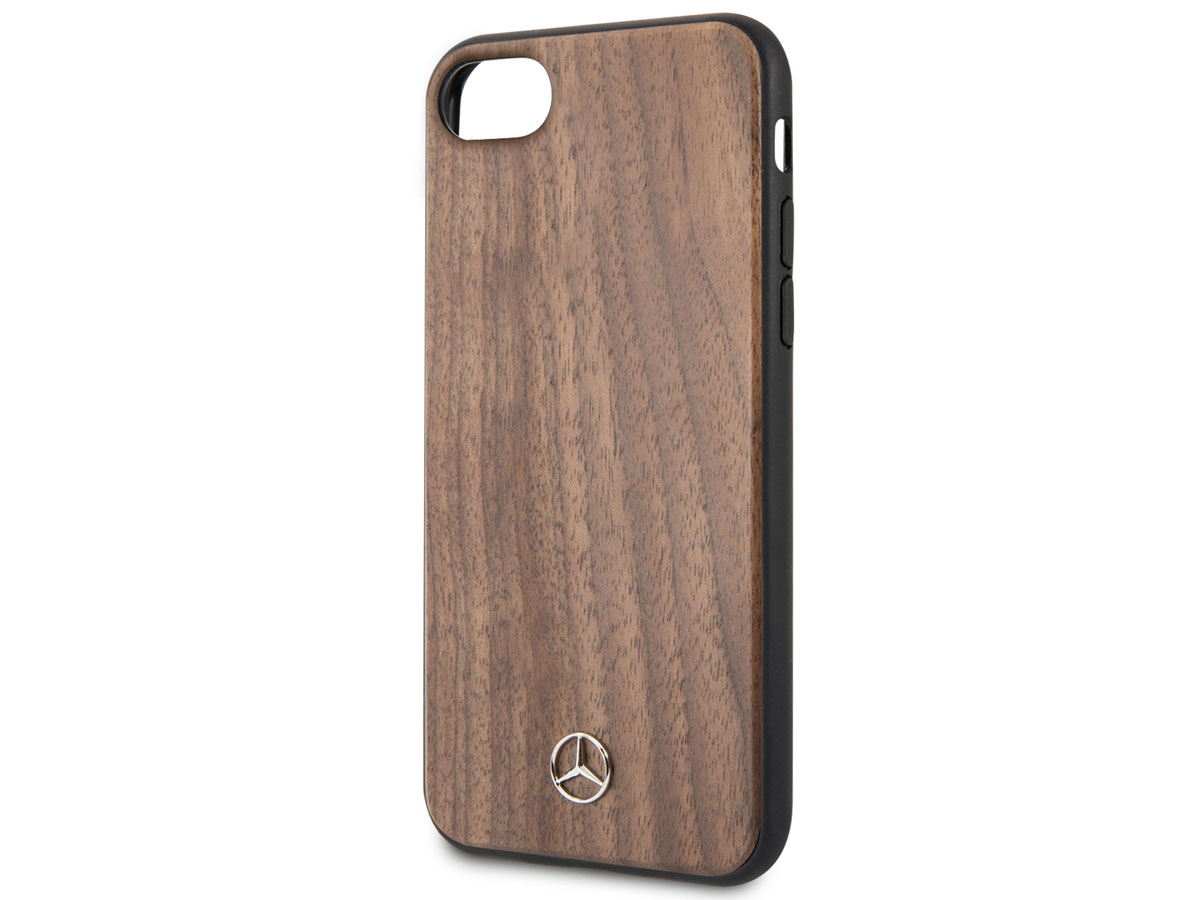 Mercedes-Benz Walnut Case - Houten iPhone 8/7/6(s) hoesje
