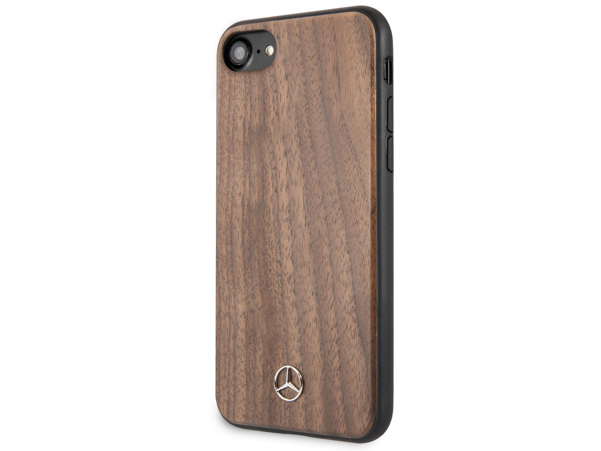 Mercedes-Benz Walnut Case - Houten iPhone 8/7/6(s) hoesje