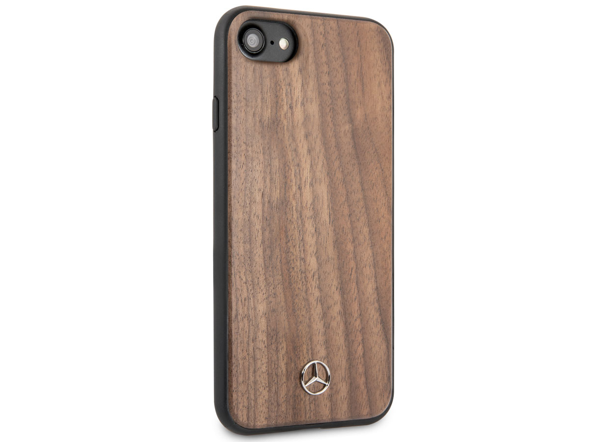 Mercedes-Benz Walnut Case - Houten iPhone 8/7/6(s) hoesje