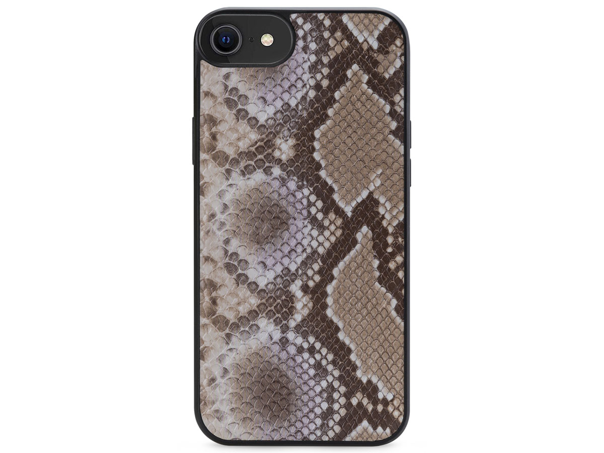 Mobilize Elegant Magnet Clutch Beige Snake - iPhone SE/8/7/6 hoesje