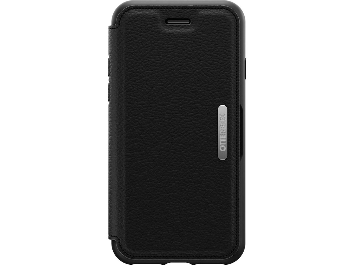 Otterbox Strada Leather Folio Zwart - iPhone SE / 8 / 7 hoesje