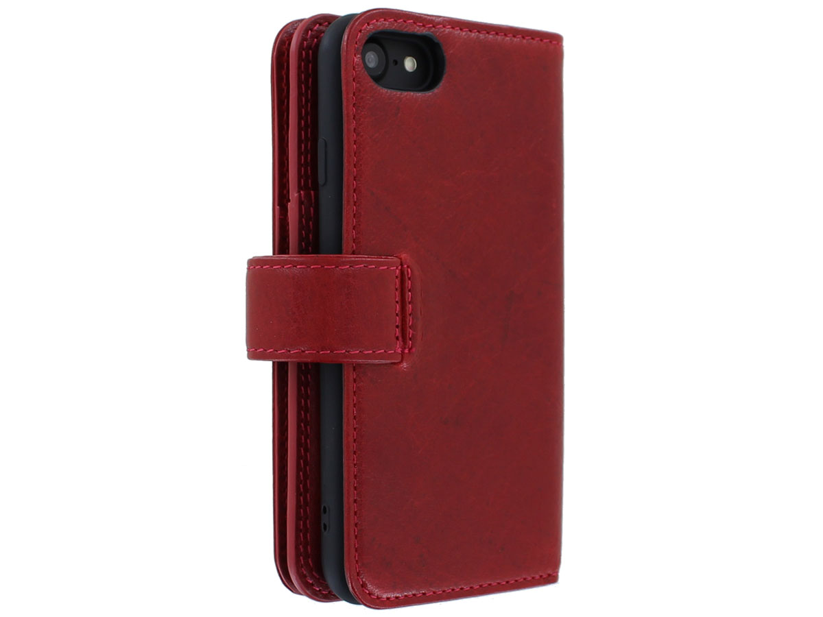 Pierre Cardin True Wallet Case Rood - iPhone SE 2020/8/7 hoesje