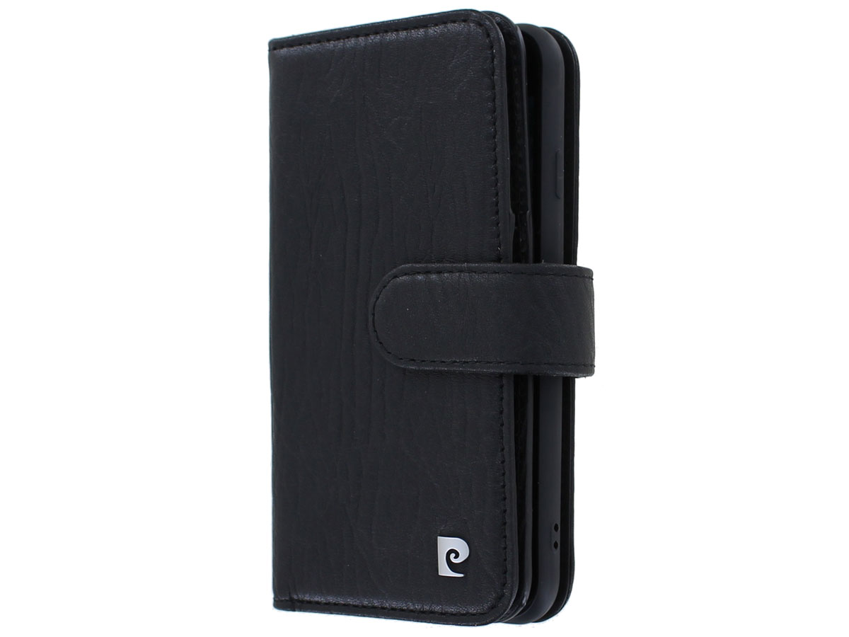 Pierre Cardin True Wallet Case Zwart - iPhone SE 2020/8/7 hoesje