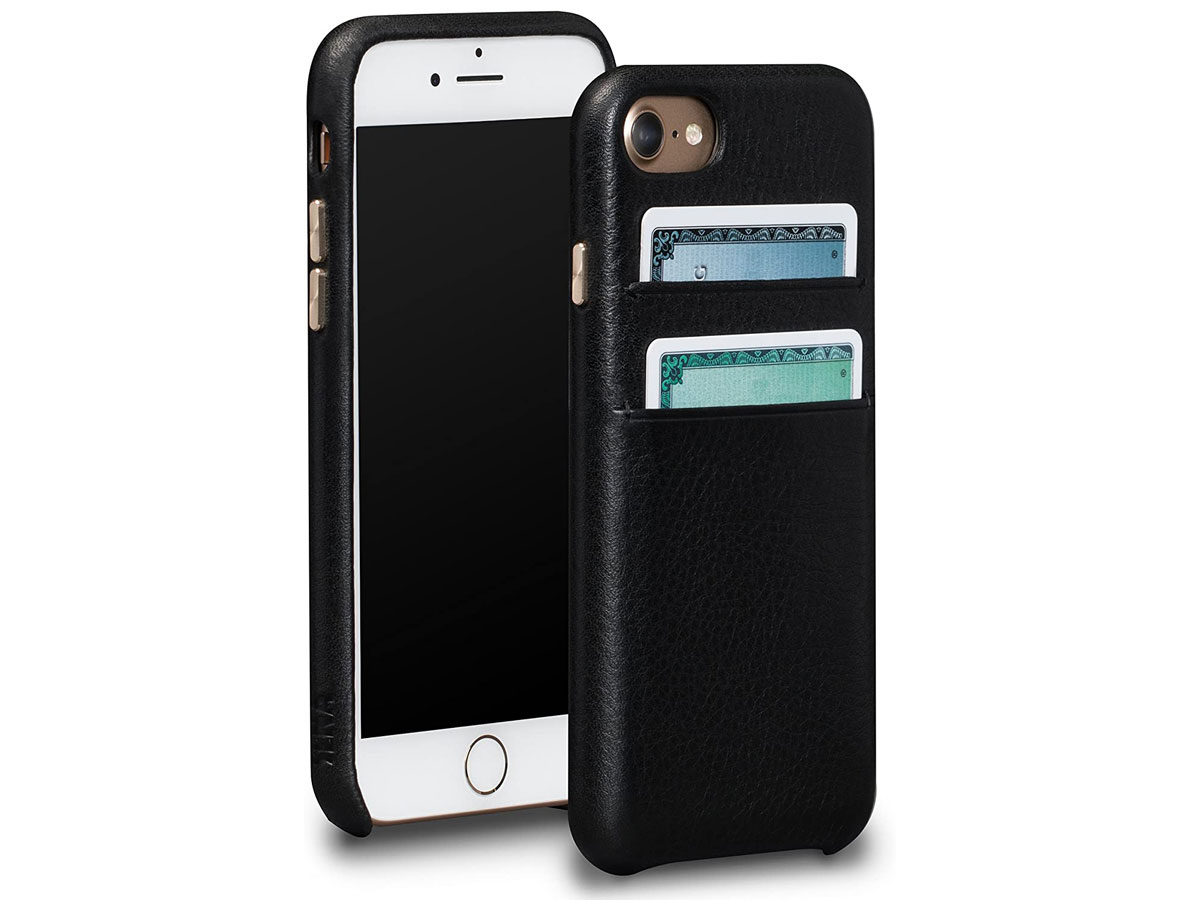 SnapOn Wallet Zwart | iPhone SE