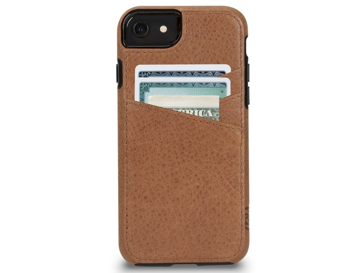 Sena Lugano Wallet - Leren iPhone SE / 8 / 7 hoesje