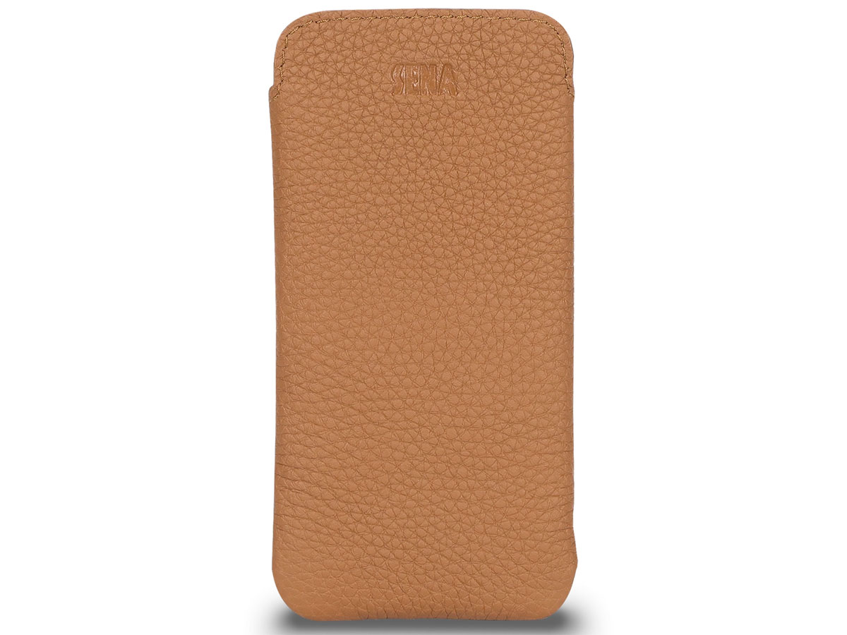 Sena UltraSlim Sleeve Bruin Leer - iPhone SE / 8 / 7 / 6(s) hoesje