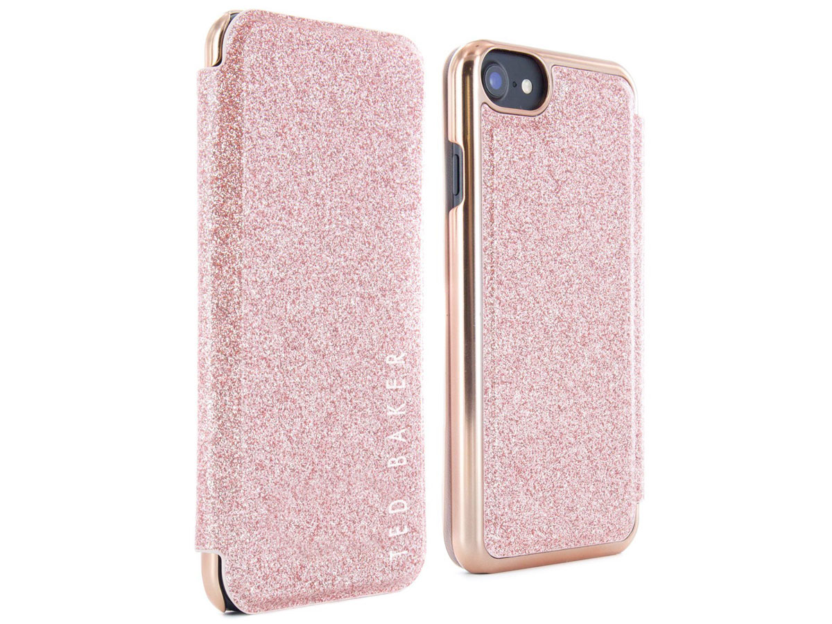 Ted Baker Glitsie Folio Rosé - iPhone SE / 8 / 7 / 6(s) hoesje