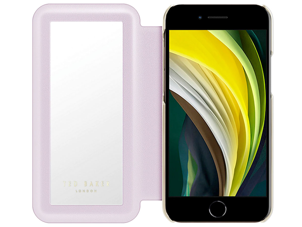 Ted Baker Tiia Mirror Folio Case - iPhone SE 2020/8/7/6 Hoesje