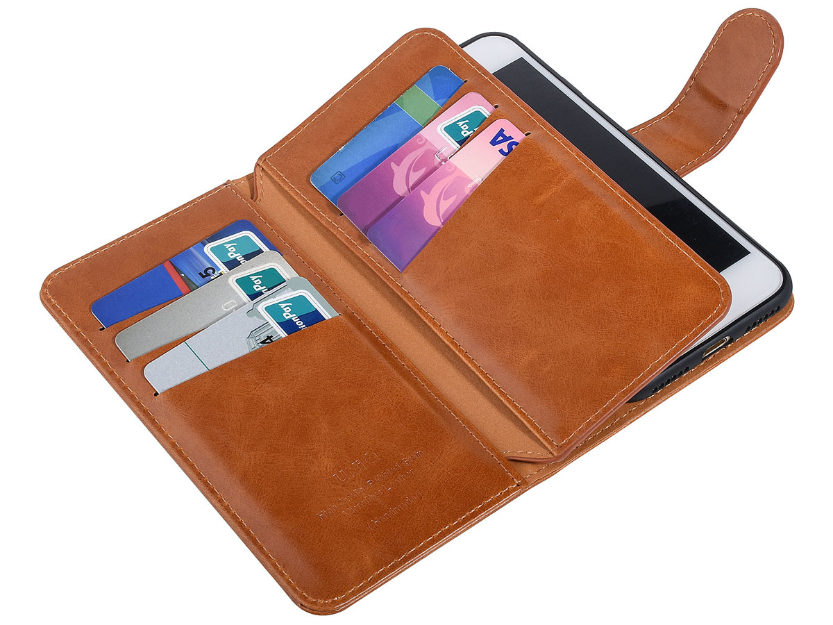 True Wallet 11 iPhone SE 2020/8/7 hoes Cognac